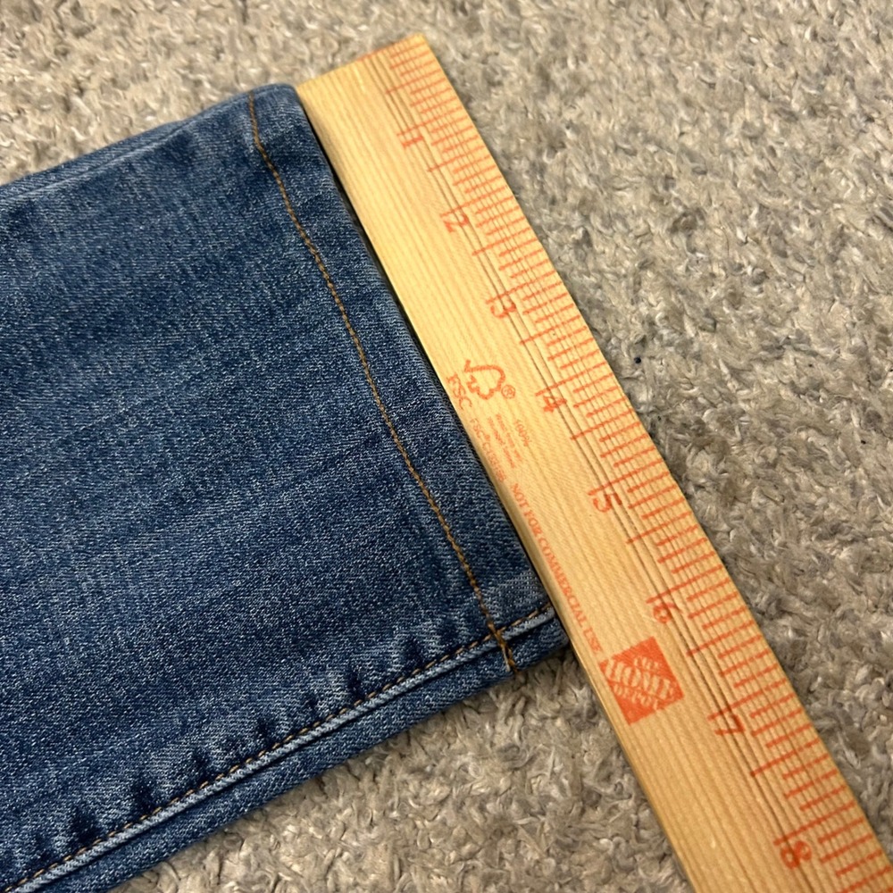 Chico's So Slimming Size 0.5R 6 US Girlfriend Slim Leg Ankle Jeans  Blue Denim - Picture 5 of 9